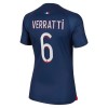 Camiseta de fútbol Paris Saint-Germain 2023-24 Verratti 6 Primera Equipación - Mujer